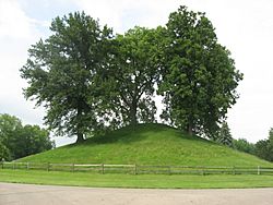 Side of the Enon Mound