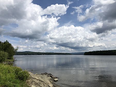 First Connecticut Lake in August 2019