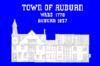 Flag of Auburn, Massachusetts