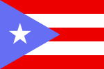 Flag of Puerto Rico (Light blue)