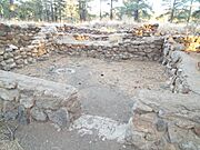 Flagstaff-Elden Pueblo Mud Mortar Room-2