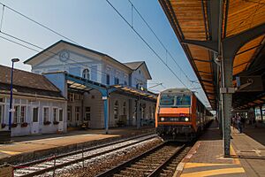 Gare SNCF de Sélestat juillet 2013-5