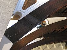 German Gymnasium London Trussed Roof Detail