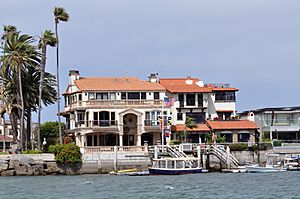 Harbor front Home Newport Beach California