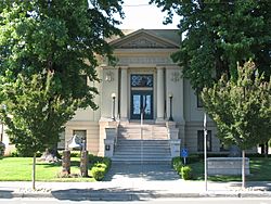 The Healdsburg Carnegie library, which now houses the Healdsburg Museum