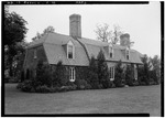 Historic American Buildings Survey John O. Brostrup, Photographer May 13, 1936 11-25 A.M. VIEW FROM SOUTHEAST - Mount Airy, Rosaryville, Prince George's County, MD HABS MD,17-ROSVI.V,2-10