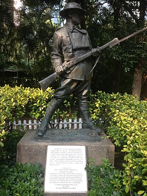 Hong Kong Park statue
