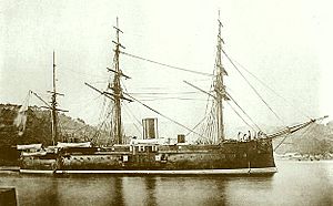 Japanese ironclad Fusō.jpg