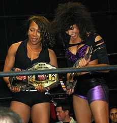 Jazz and Marti Belle - WSU Tag Team Champions