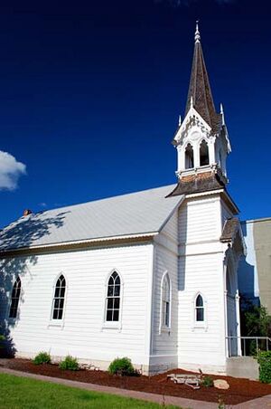 John Day Church (Grant County, Oregon scenic images) (graDA0085)
