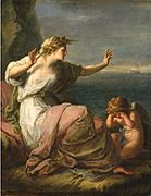 Kauffmann, Angelica - Ariadne von Theseus verlassen - prior to 1782