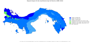 Koppen-Geiger Map PAN present