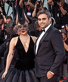 Lady Gaga and Michael Polansky-65154 (cropped)