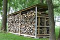 Large wood shed