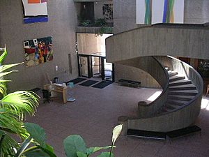 Lobby of the Everson Museum