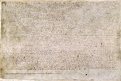 Magna Carta (British Library Cotton MS Augustus II.106)