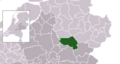 Map - NL - Municipality code 0262 (2009)