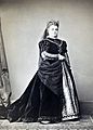 Marie Sasse as Elisabeth in Don Carlos, 1867 photograph by Numa Blanc – Gallica btv1b52502563r (adjusted)