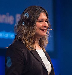 Melanie Rieback at the SingularityU The Netherlands Summit 2016 (29027699274) (cropped).jpg