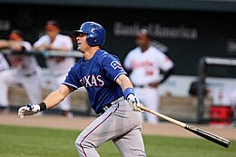 Michael Young on April 25, 2009