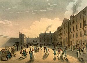 Microcosm of London Plate 046 - King's Bench Prison edited