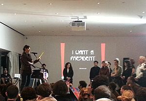 My Barbarian - Zoe Leonard at Post-Party Dream State Caucus 1.jpg