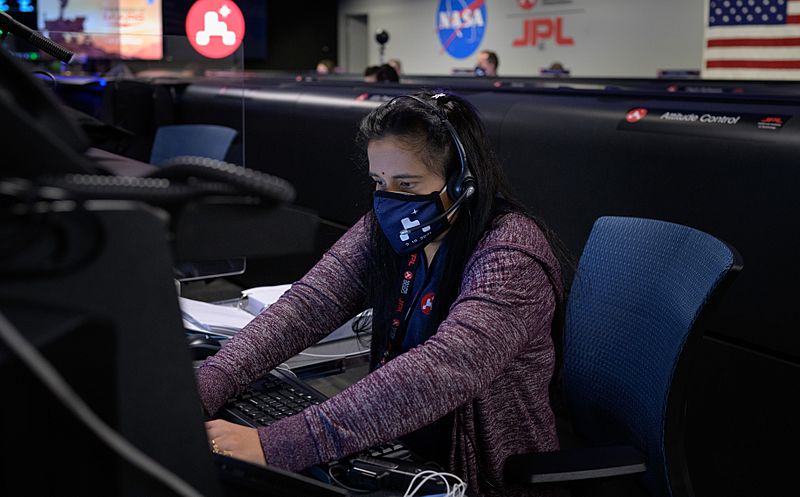 NASA Perseverance Rover Landing Day (NHQ202102180010)