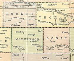 Dunwell's location according to a 1914 atlas