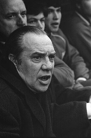 Nederland tegen Belgie Uefa-jeugd 0-1 te Breda. Nummer 12a Arie de Vroet , train, Bestanddeelnr 923-2175.jpg