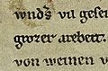 Nibelungenlied manuscript - “grozer”