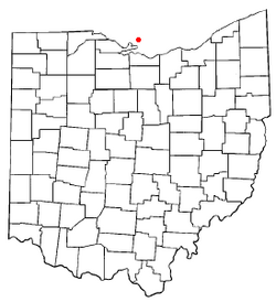 Location of Kelleys Island, Ohio