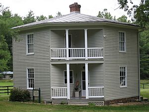Octagon House Capon Springs WV 2009 07 19 01