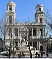 P1000811 Paris VI Saint-Sulpice Façade reductwk
