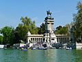 Parque del Retiro en Madrid, monumento a Alfonso XIII - panoramio