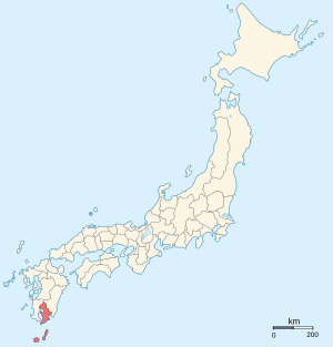 Provinces of Japan-Osumi