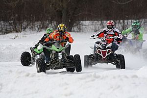 Quad Ice Racing Tilleda Thunder
