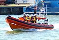 RNLI B class Atlantic 85 lifeboat, Poole, England arp
