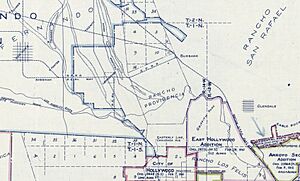 Rancho Providencia and Lankershim 1916