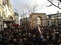 Rassemblement 11 janvier 2015 Dijon Place Darcy