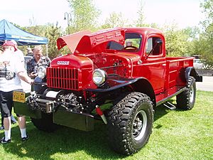 Red Power Wagon WM-100