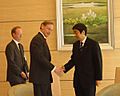 Robert Zoellick meets Shinzo Abe 2006-01-23