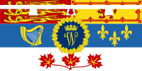 Royal Standard of Prince William in Canada (2011–2022)