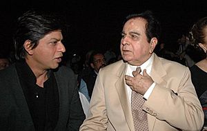SRK and Dilip Kumar