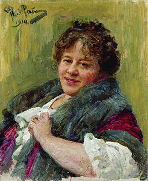 Schepkina-Kupernik by Repin