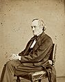 Sir Richard Owen. Photograph by Ernest Edwards, 1867. Wellcome V0028401