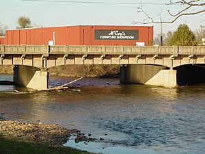 South River in Waynesboro, Virginia