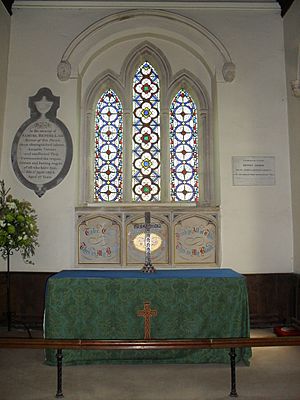 St John the Baptist's Church, Clayton, West Sussex - Altar
