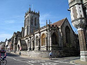 St Peter's Church, Dorchester, Dorset - geograph.org.uk - 893795.jpg