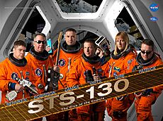Sts130 mission poster