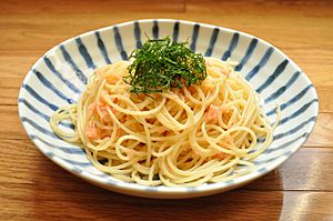 Tarako spaghetti